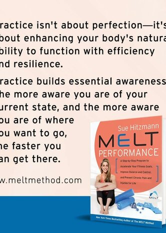 Melt Performance book, achterkant