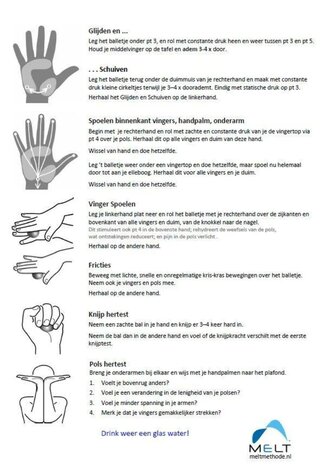 DVD van de MELT Hand en Voet behandeling