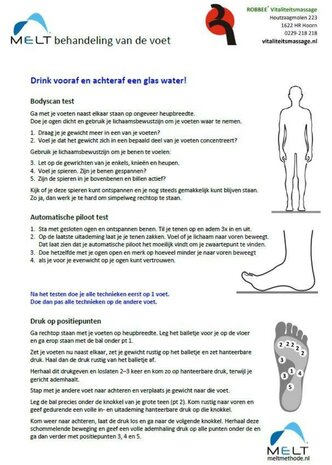 DVD van de MELT Hand en Voet behandeling