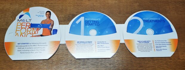 DVD Melt Performance binnenkant